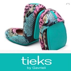 Tieks by Gavrieli Electric Snake ballet flats 9